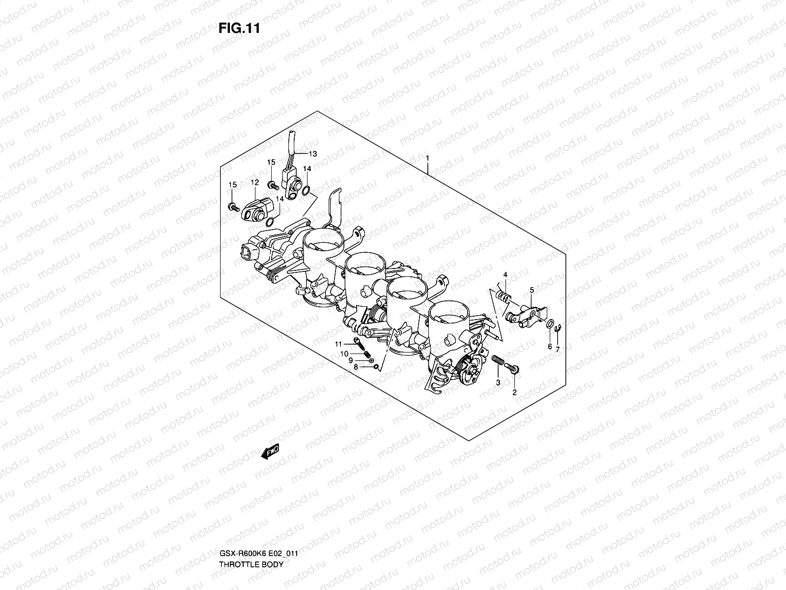 11 - THROTTLE BODY