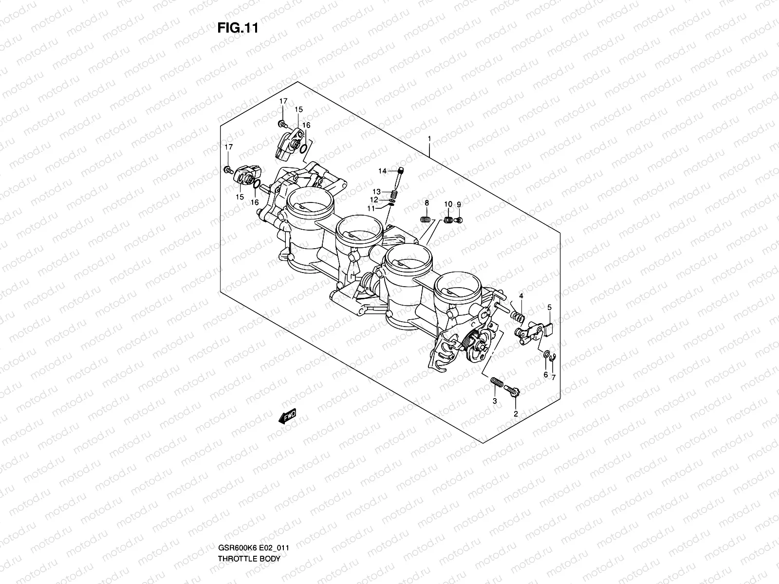 11 - THROTTLE BODY
