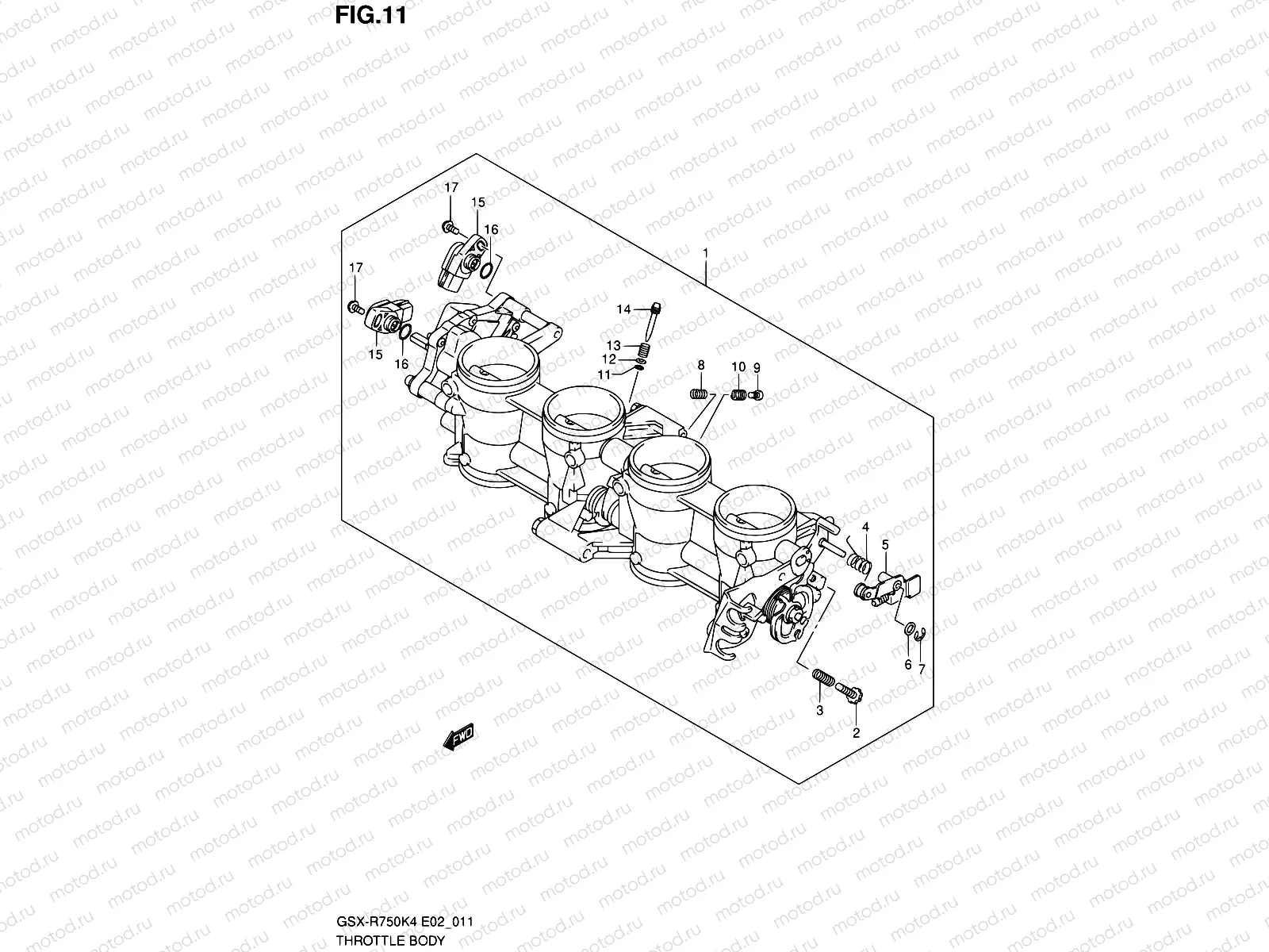 11 - THROTTLE BODY