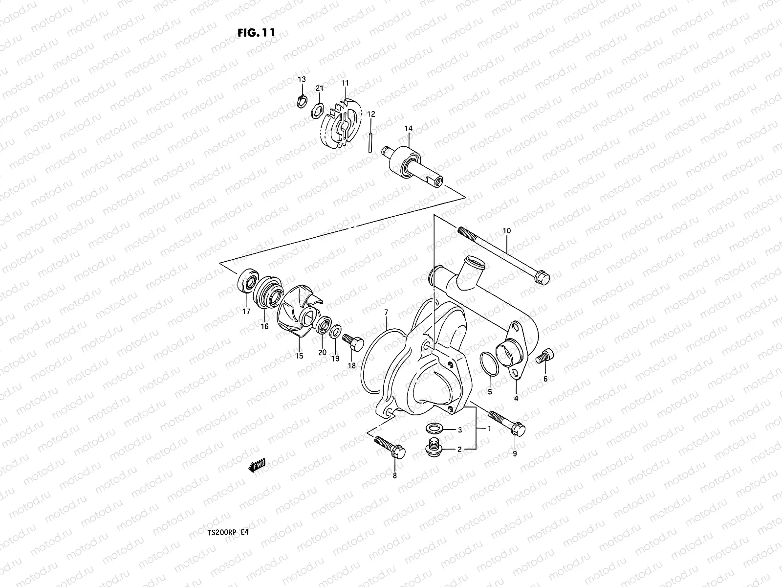 11 - WATER PUMP