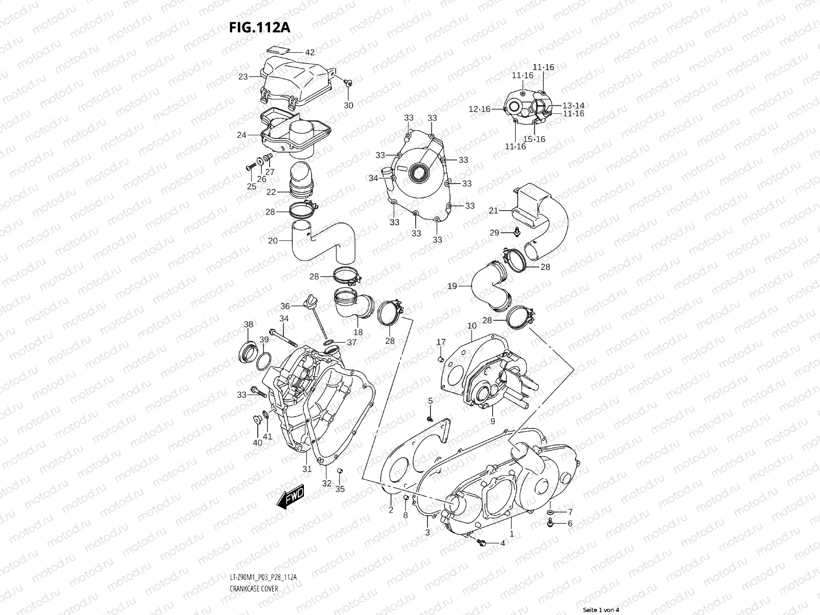 112A - CRANK CASE COVER