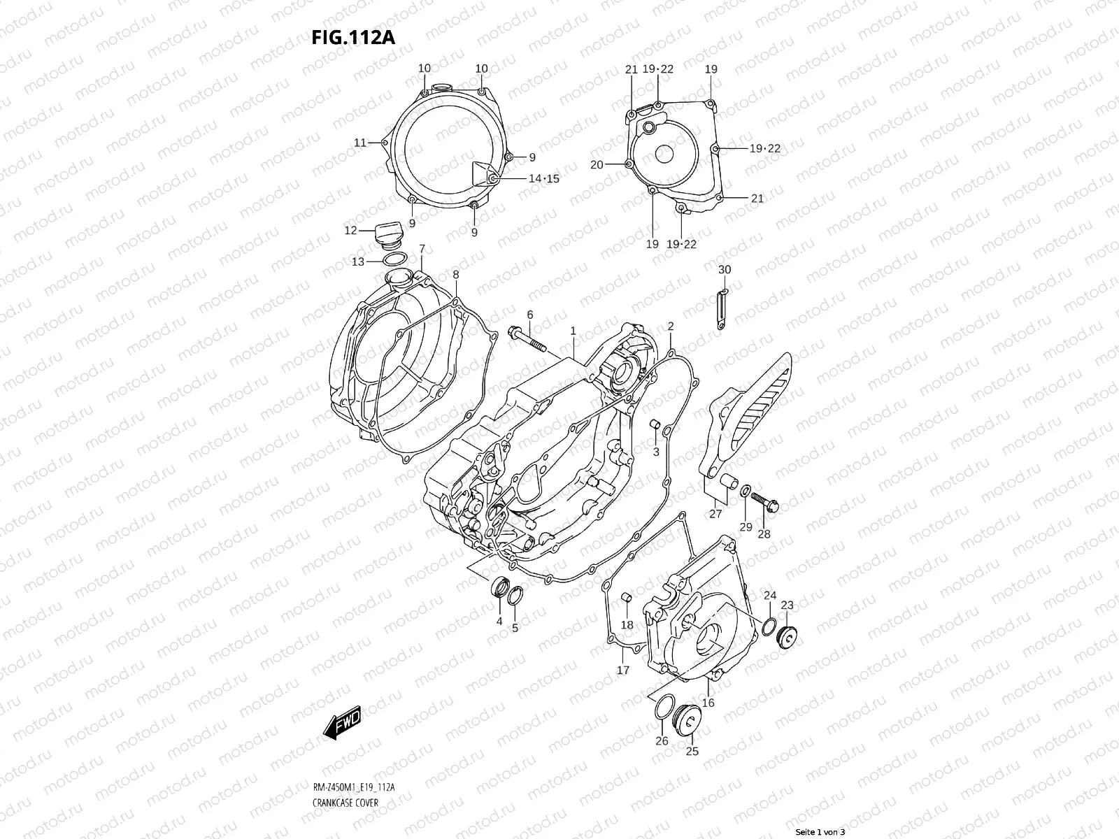 112A - CRANK CASE COVER