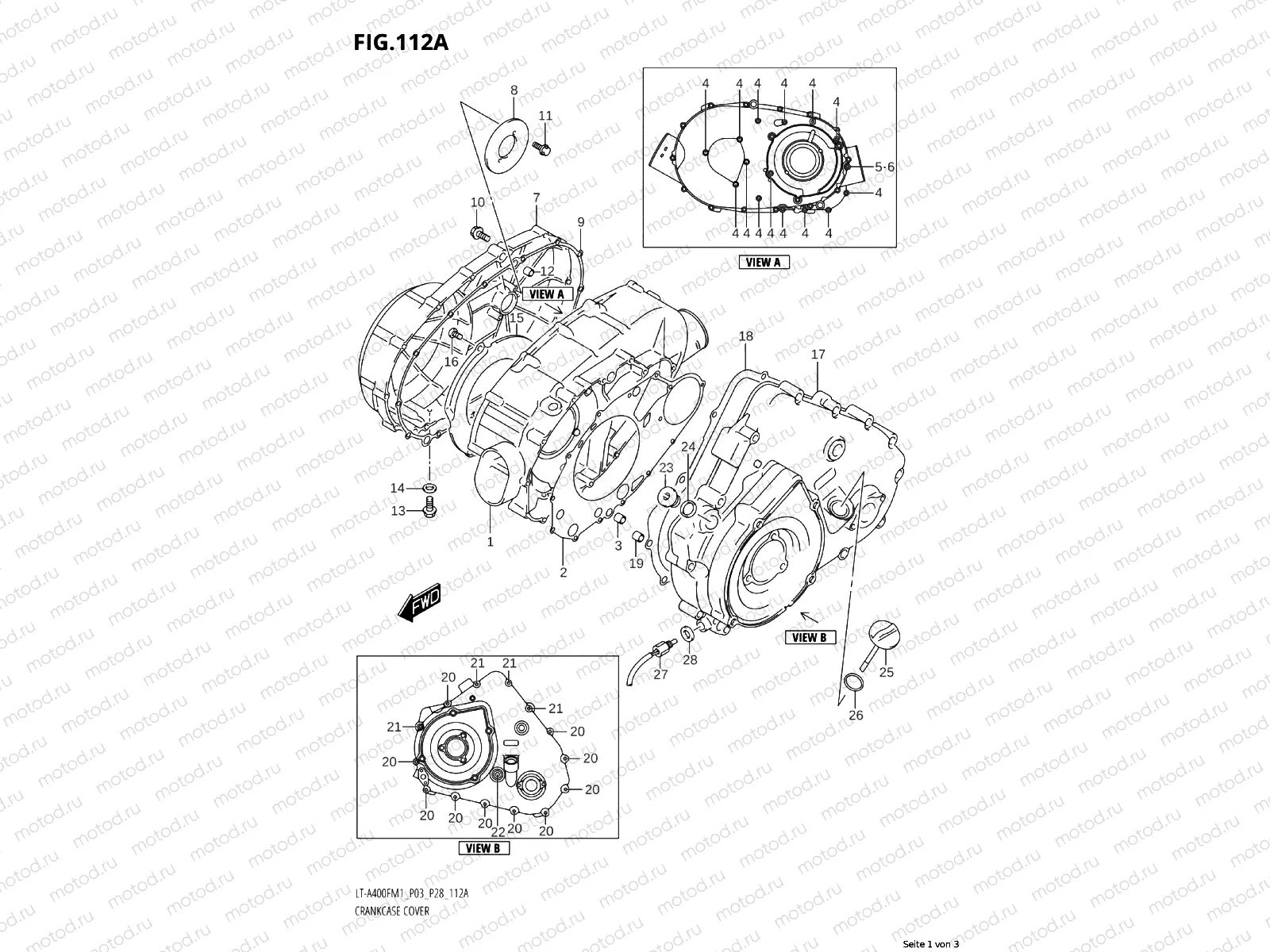 112A - CRANK CASE COVER