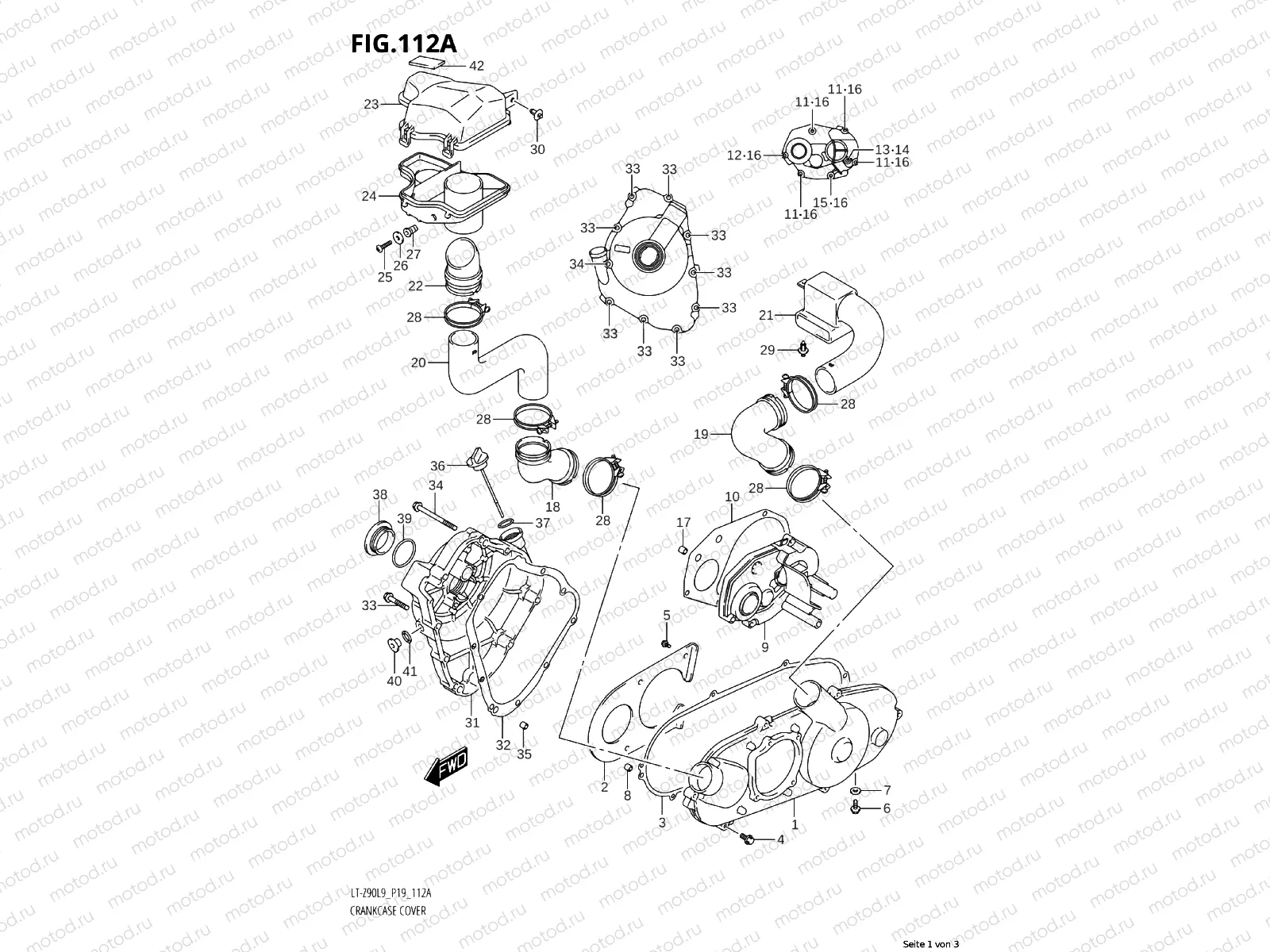 112A - CRANKCASE COVER