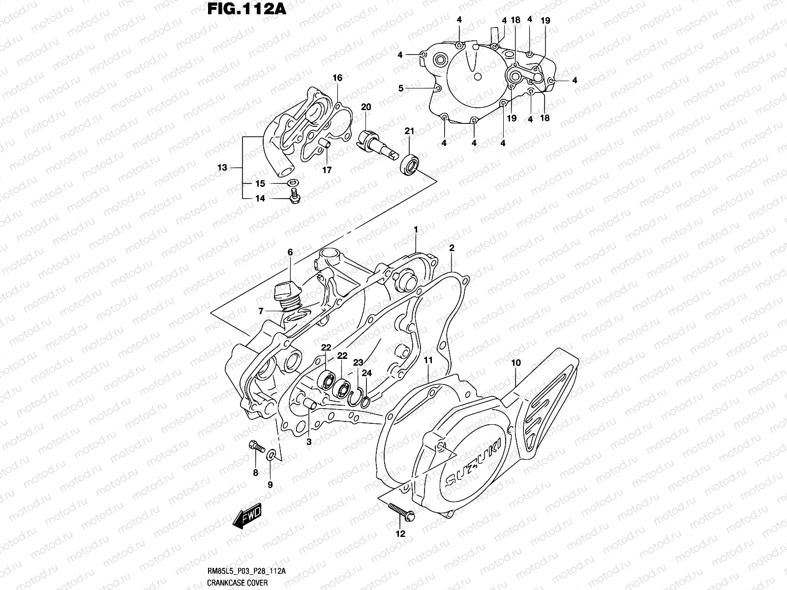 112A - CRANKCASE COVER