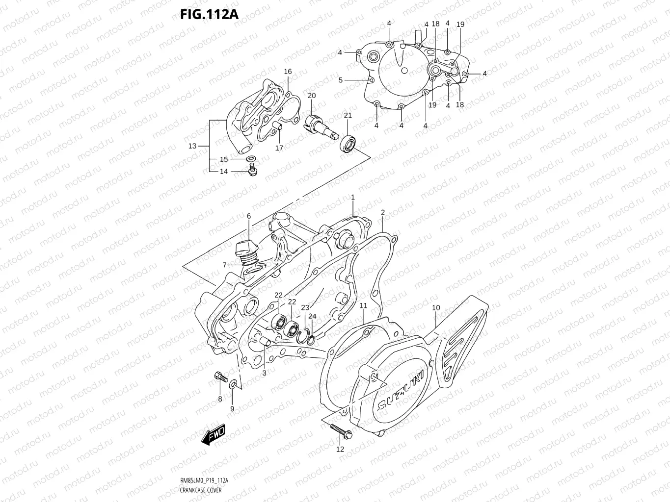 112A - CRANKCASE COVER