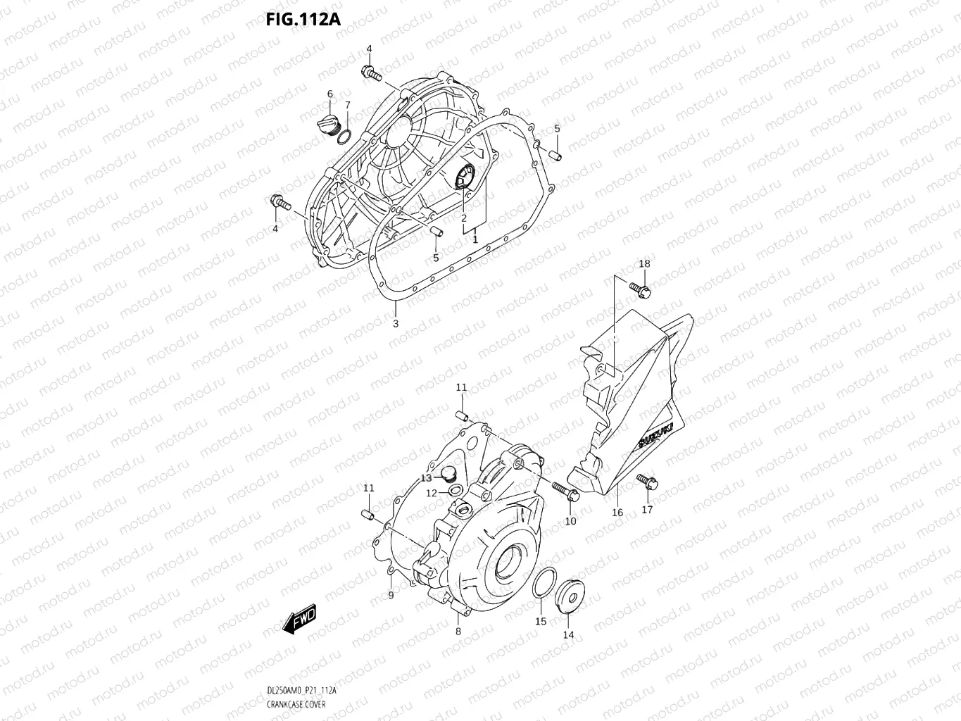 112A - CRANKCASE COVER