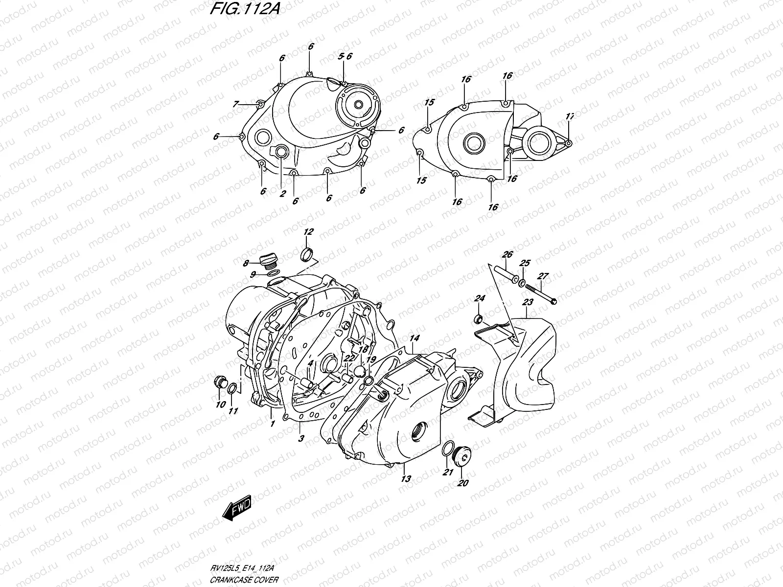112A - CRANKCASE COVER