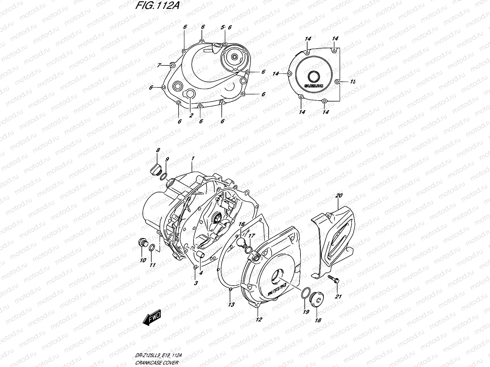 112A - CRANKCASE COVER