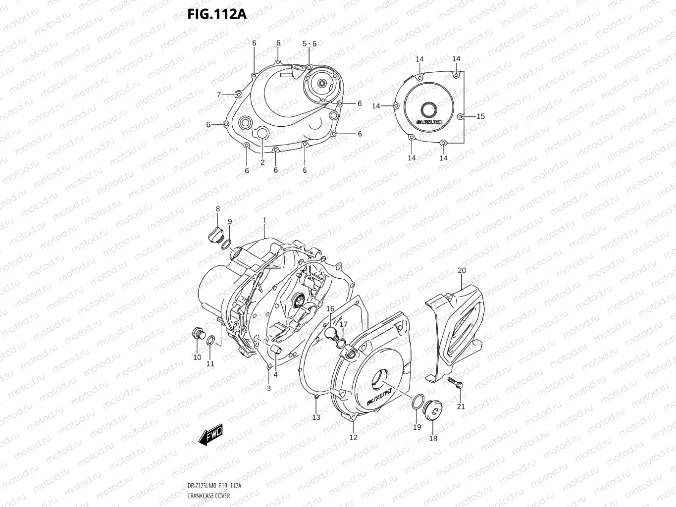 112A - CRANKCASE COVER