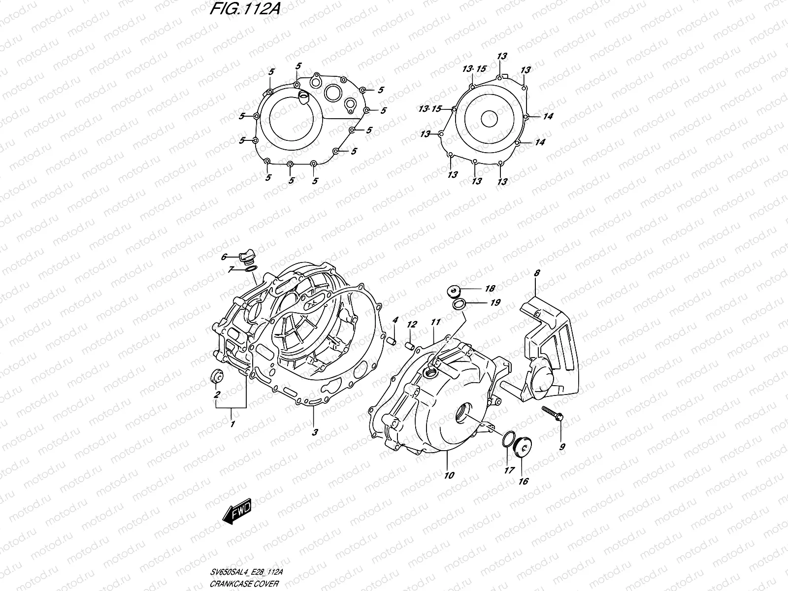 112A - CRANKCASE COVER