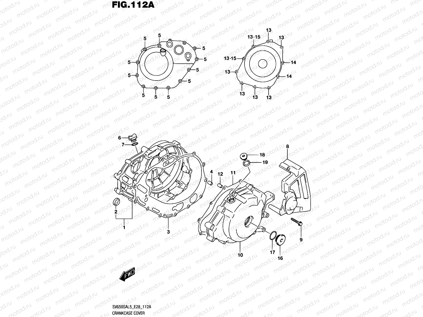 112A - CRANKCASE COVER