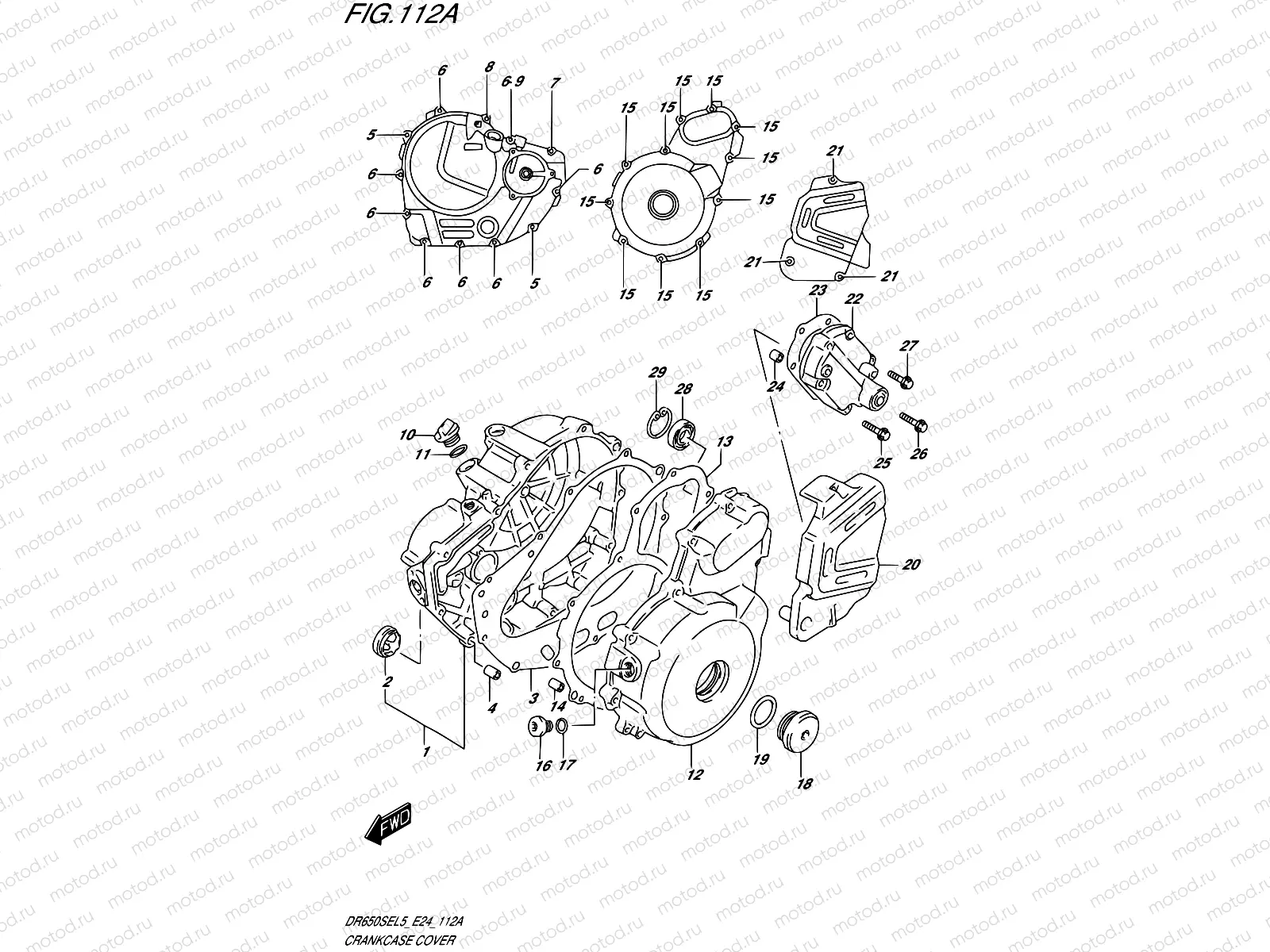 112A - CRANKCASE COVER