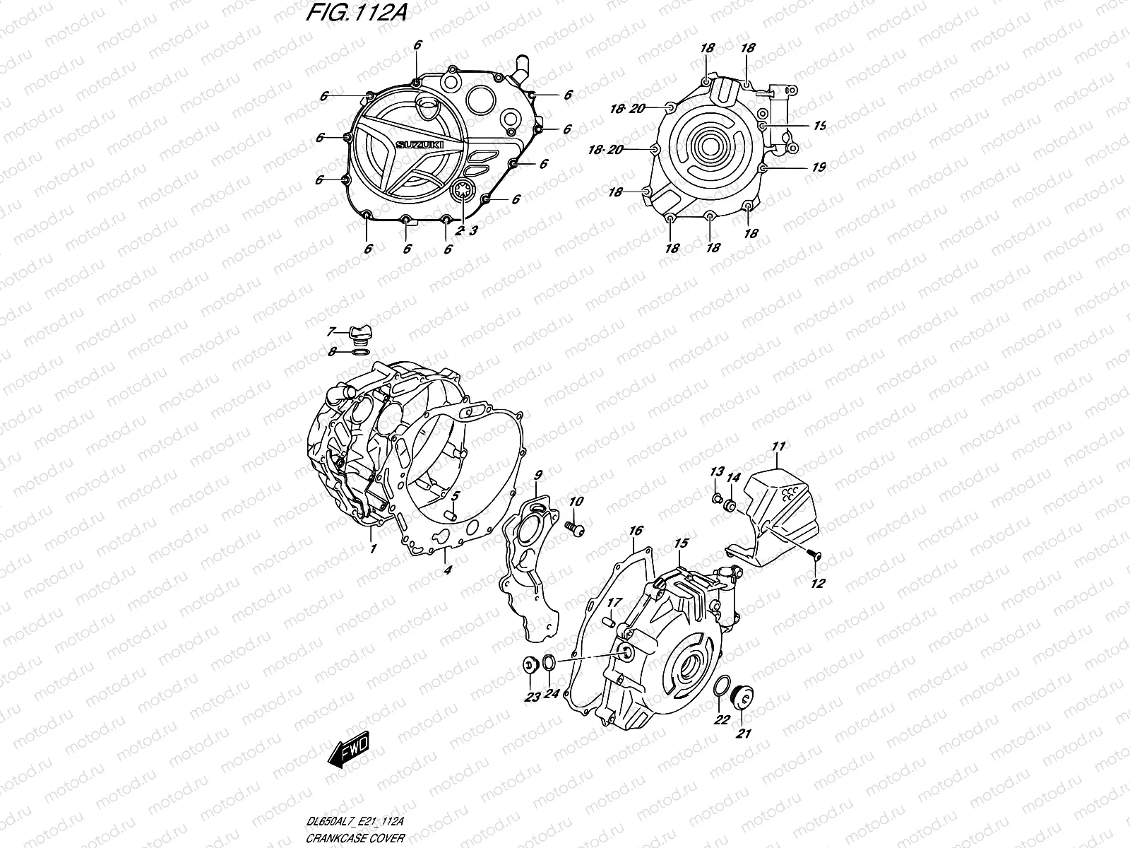 112A - CRANKCASE COVER