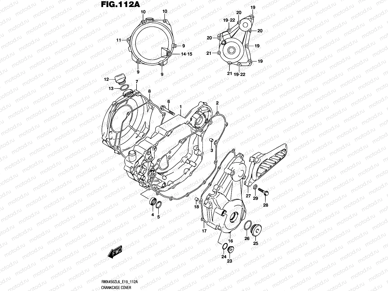 112A - CRANKCASE COVER