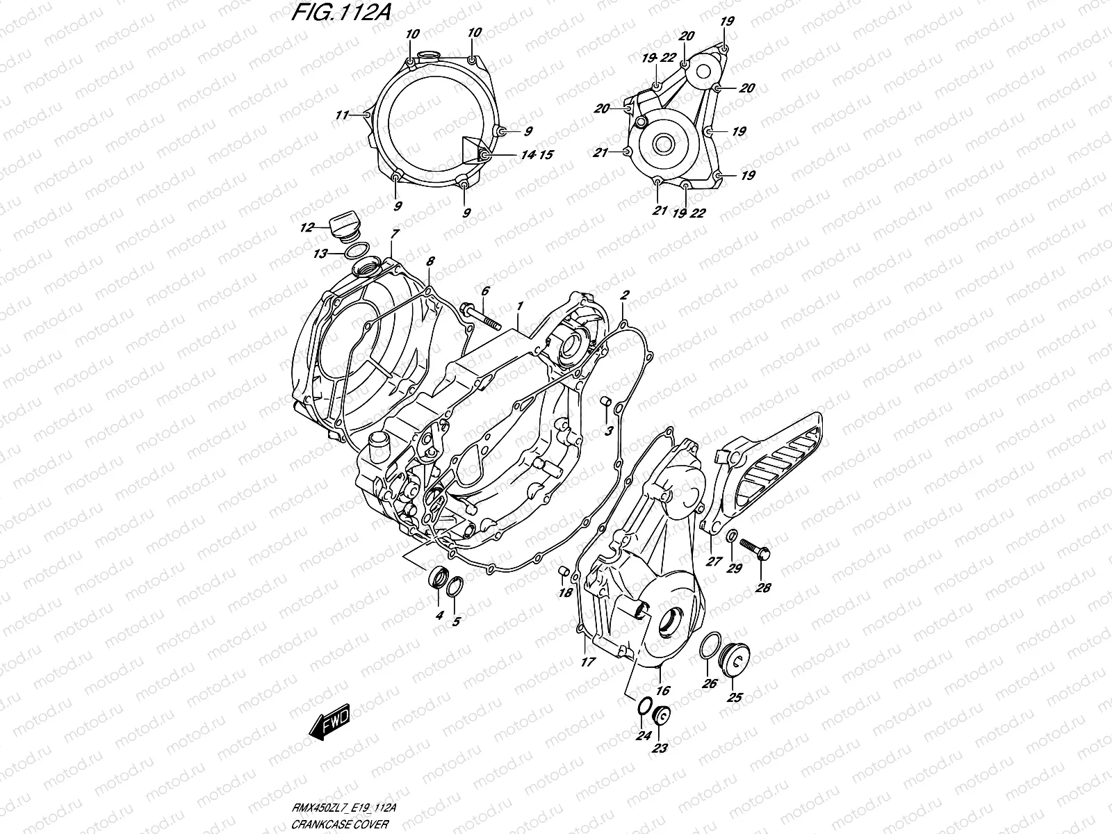 112A - CRANKCASE COVER