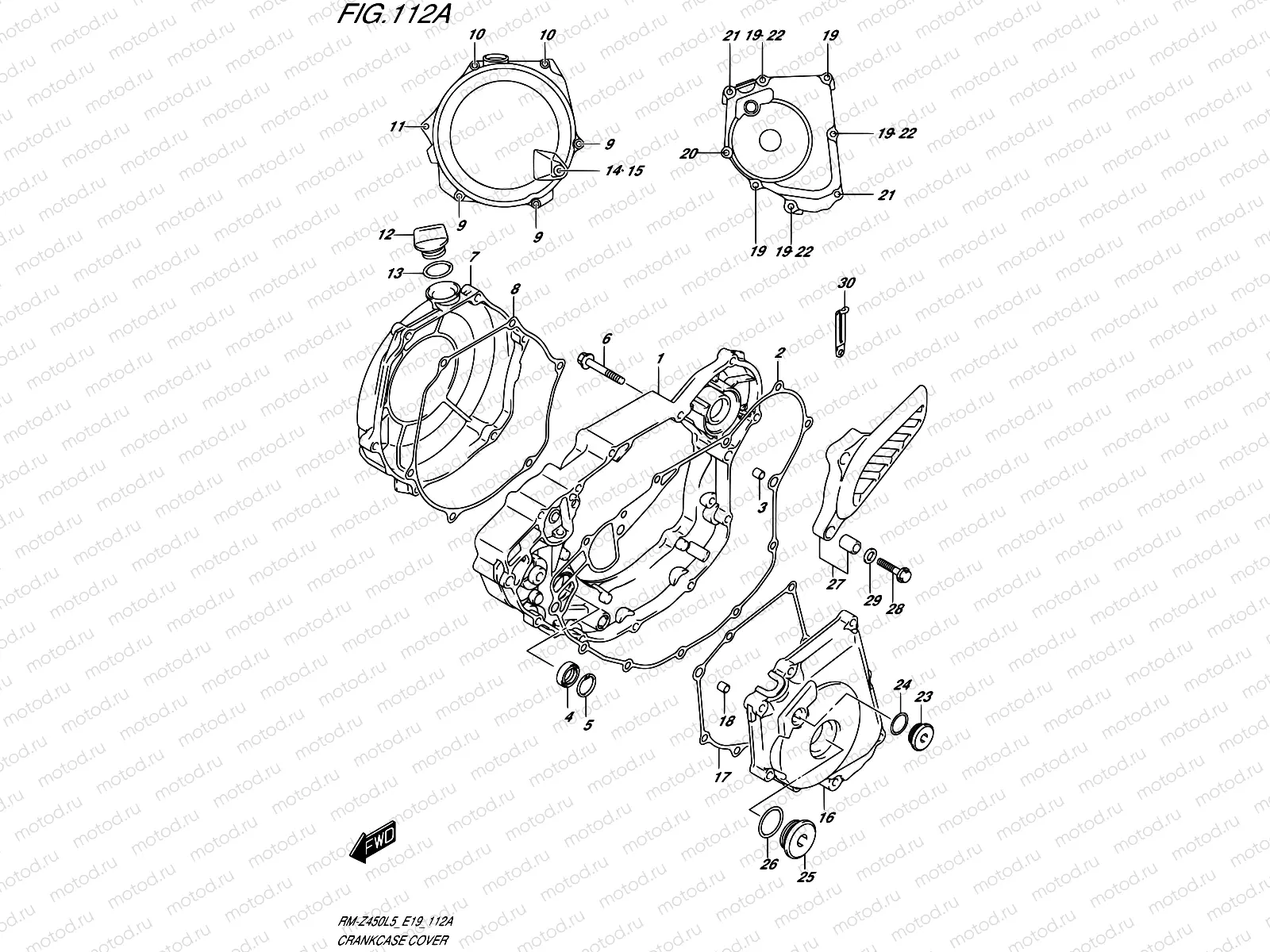 112A - CRANKCASE COVER