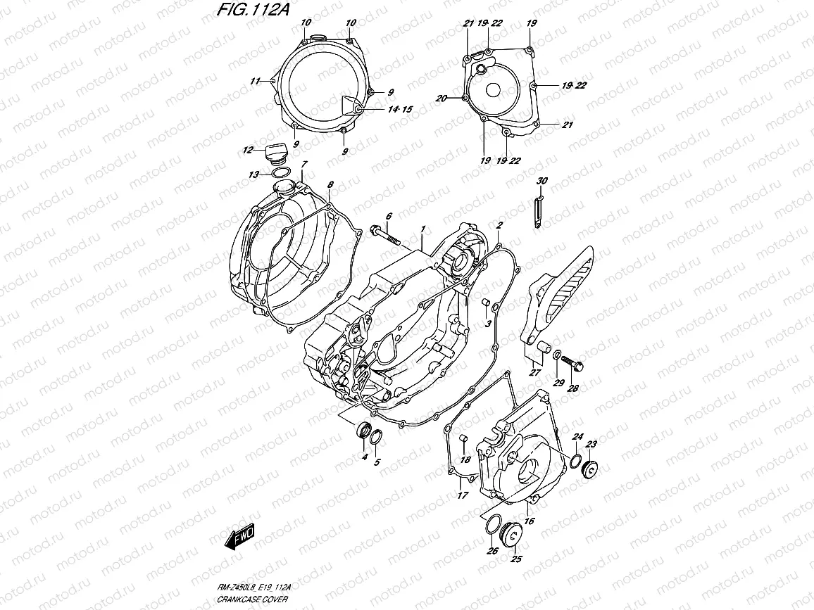 112A - CRANKCASE COVER