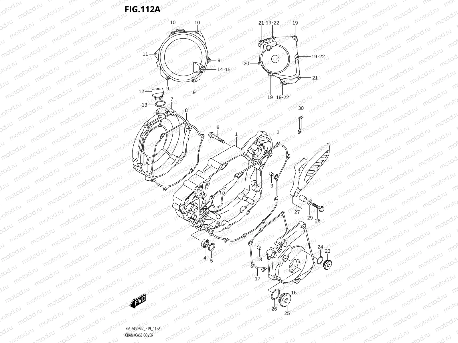 112A - CRANKCASE COVER