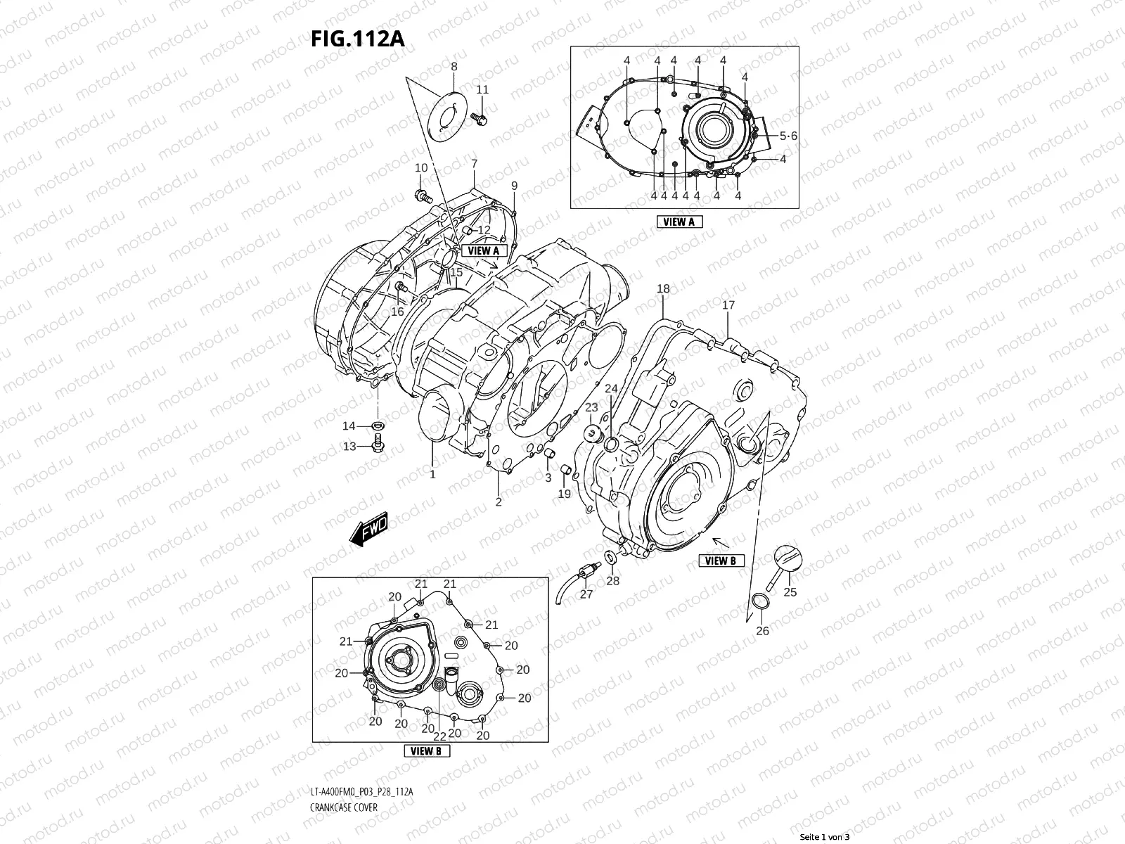 112A - CRANKCASE COVER