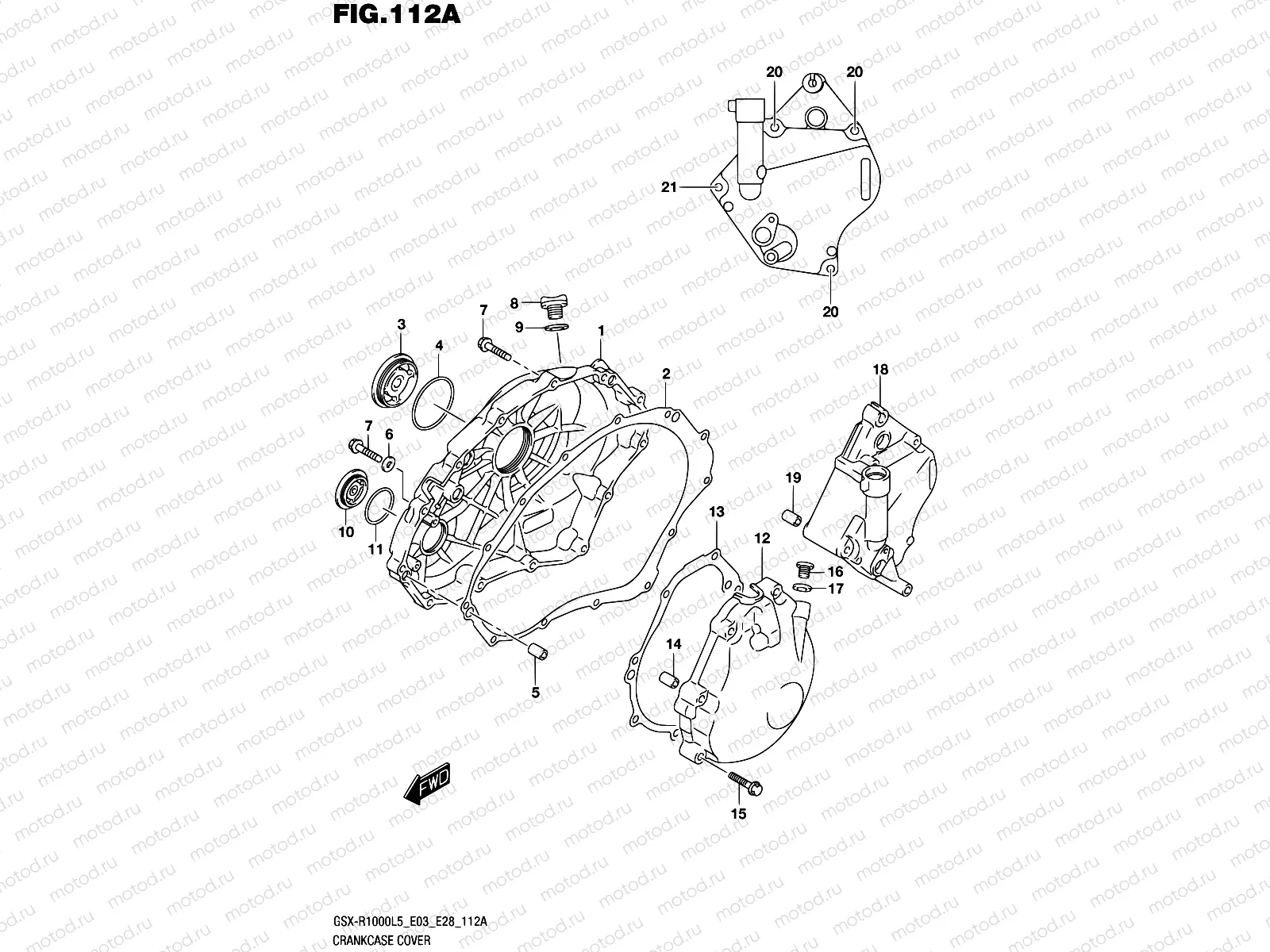 112A - CRANKCASE COVER