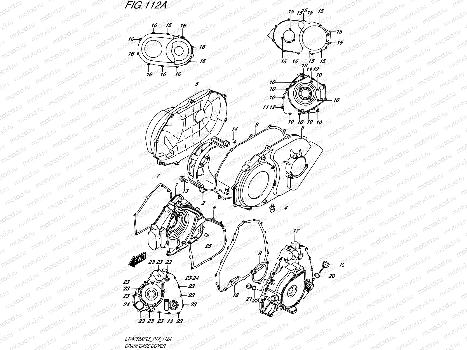 112A - CRANKCASE COVER