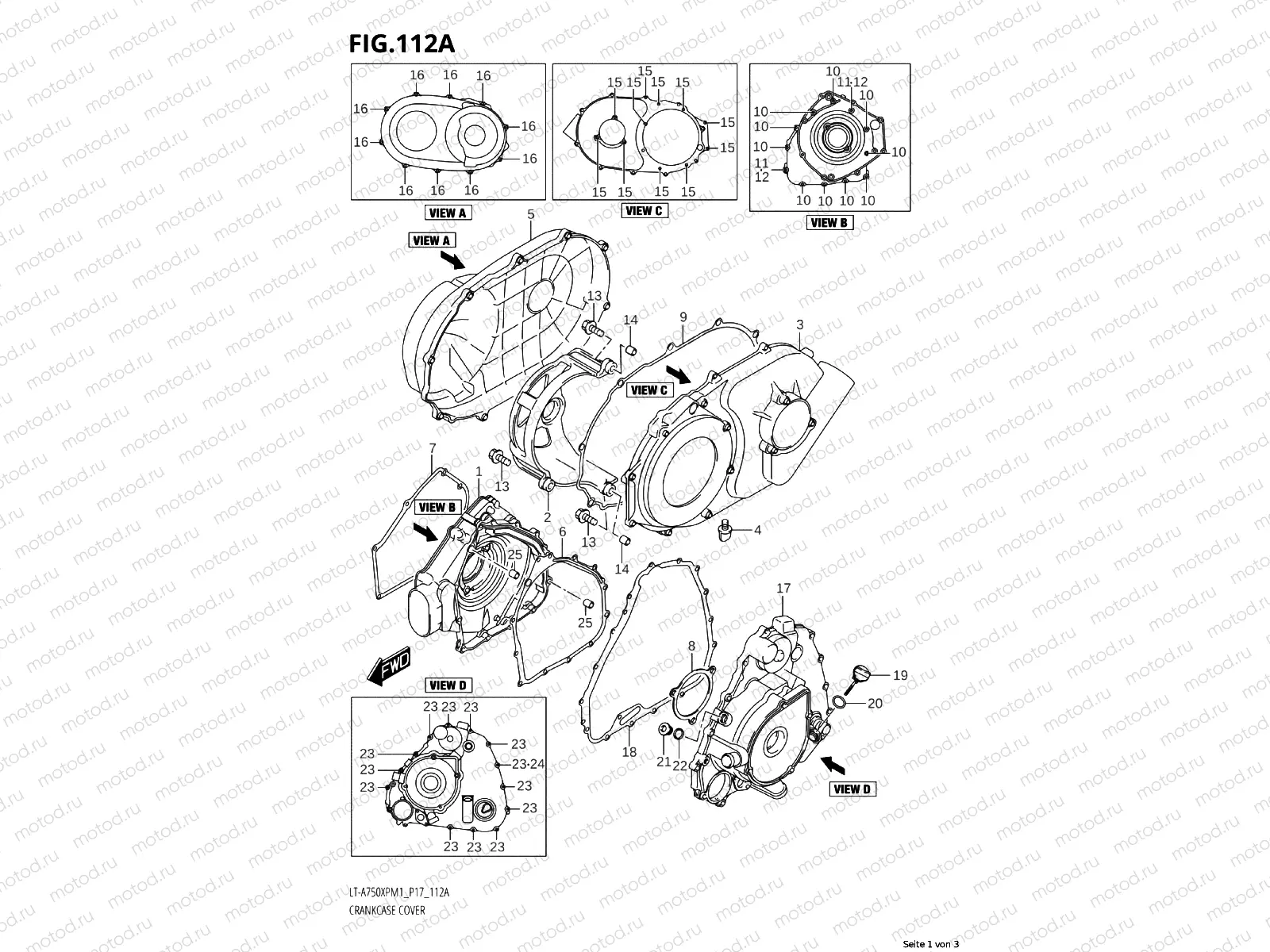 112A - CRANKCASE COVER