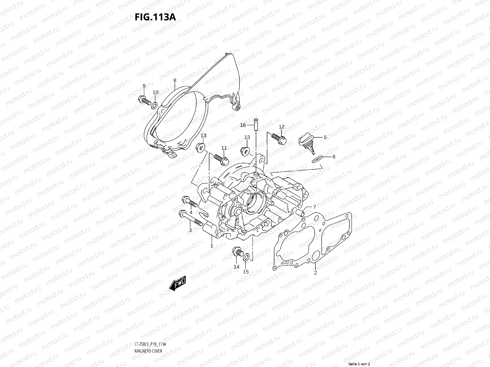 113A - MAGNET COVER
