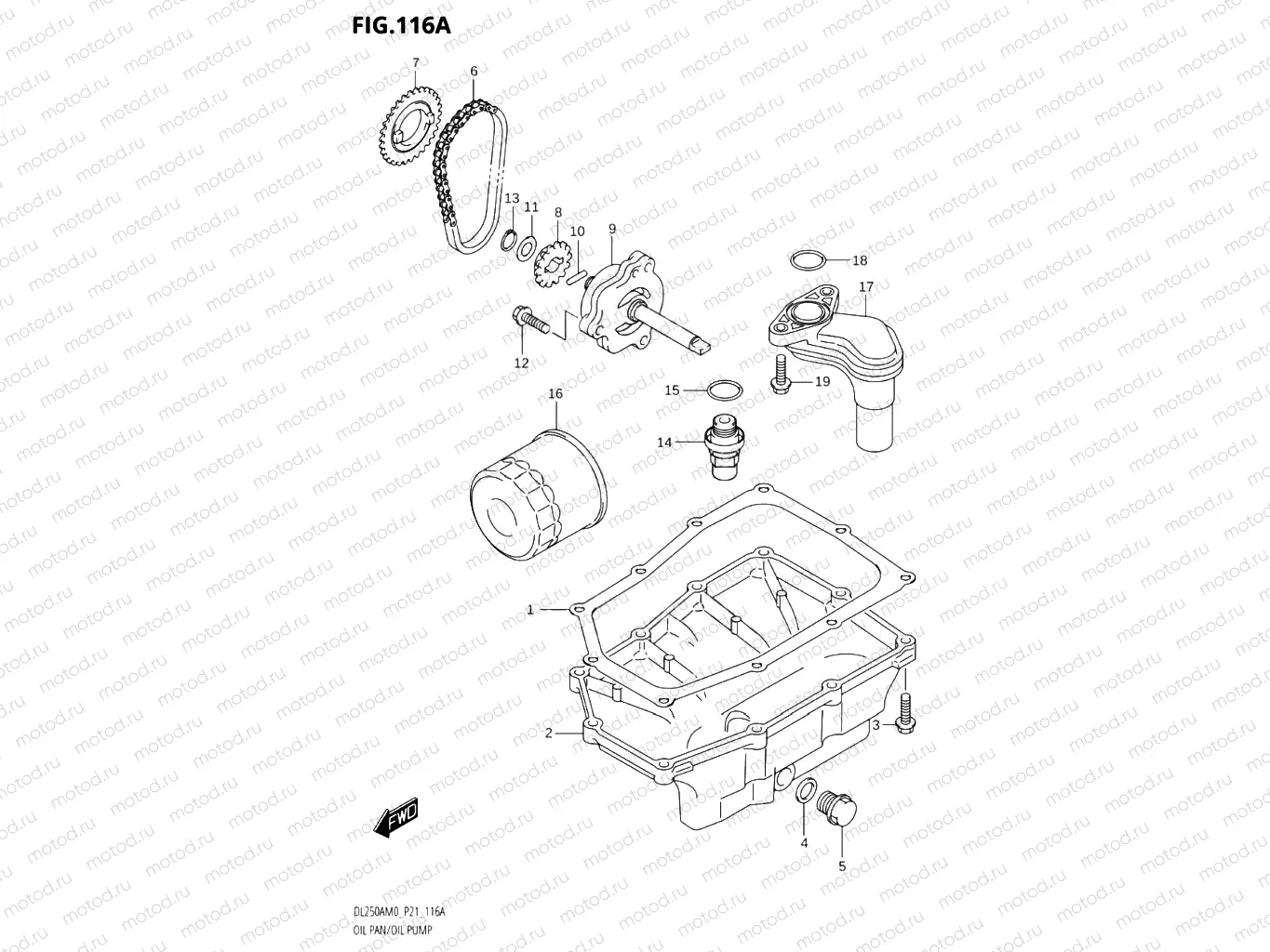 116A - OIL PAN & OIL PUMP