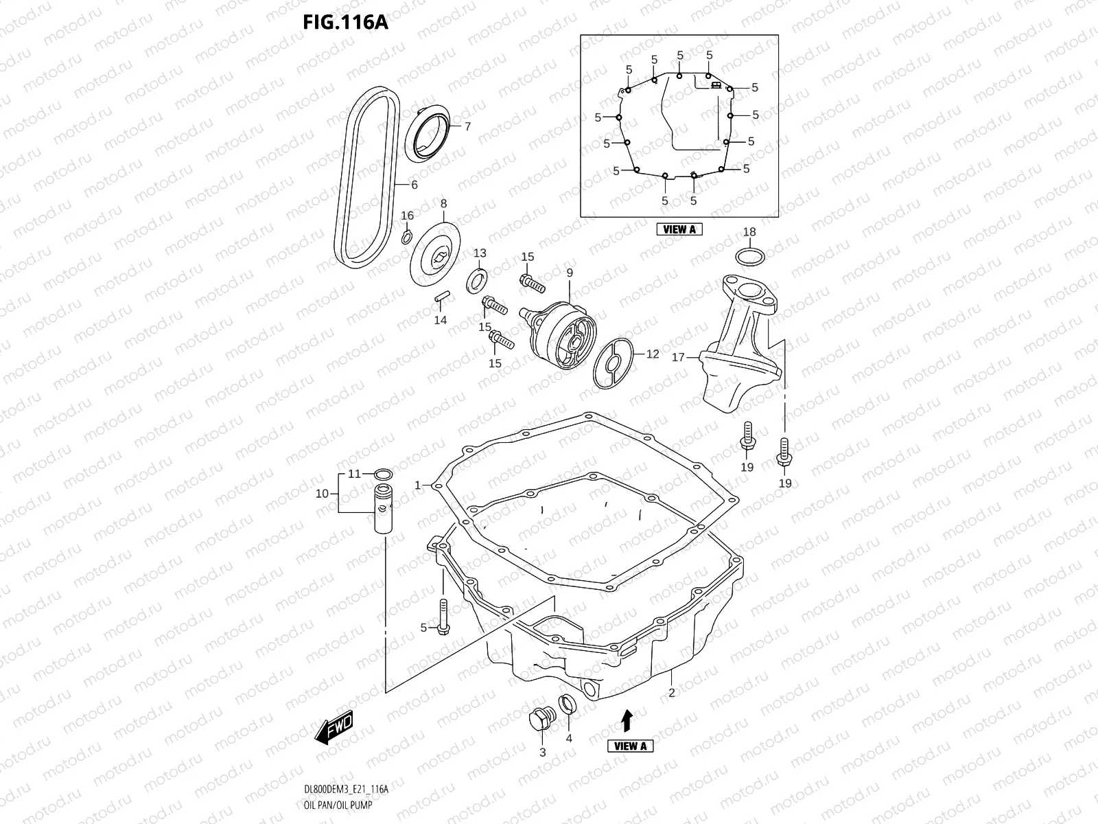 116A - OIL PAN /​ OIL PUMP