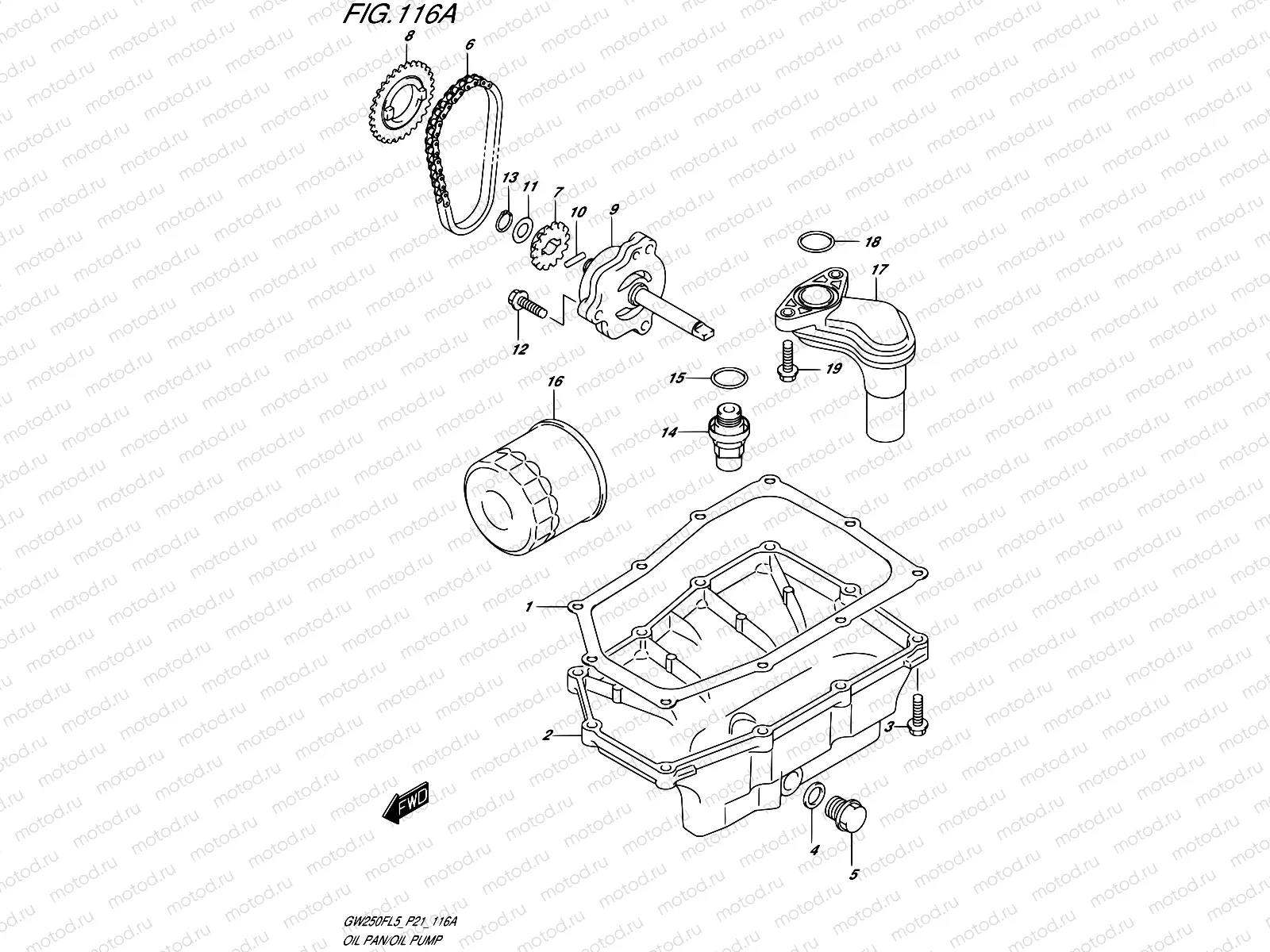 116A - OIL PAN/OIL PUMP