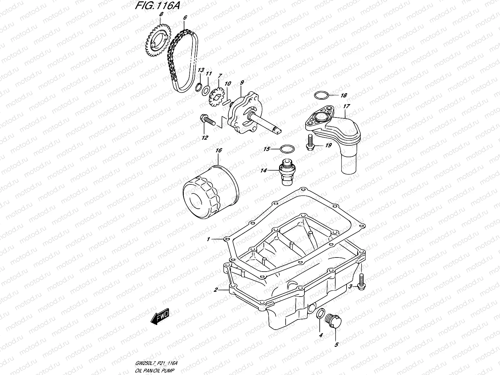 116A - OIL PAN/OIL PUMP