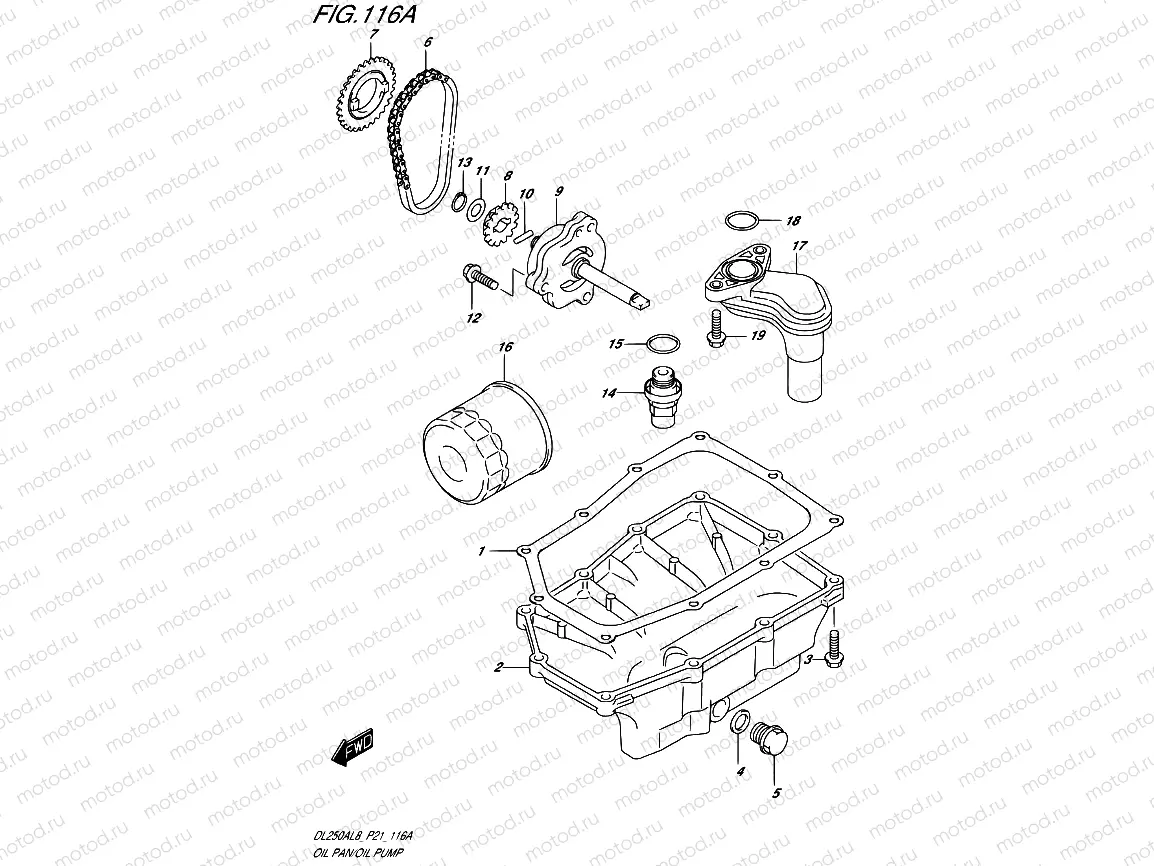 116A - OIL PAN/OIL PUMP