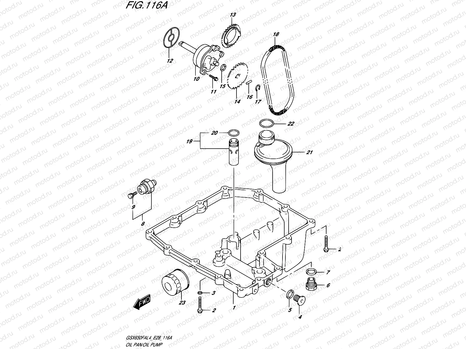 116A - OIL PAN/OIL PUMP