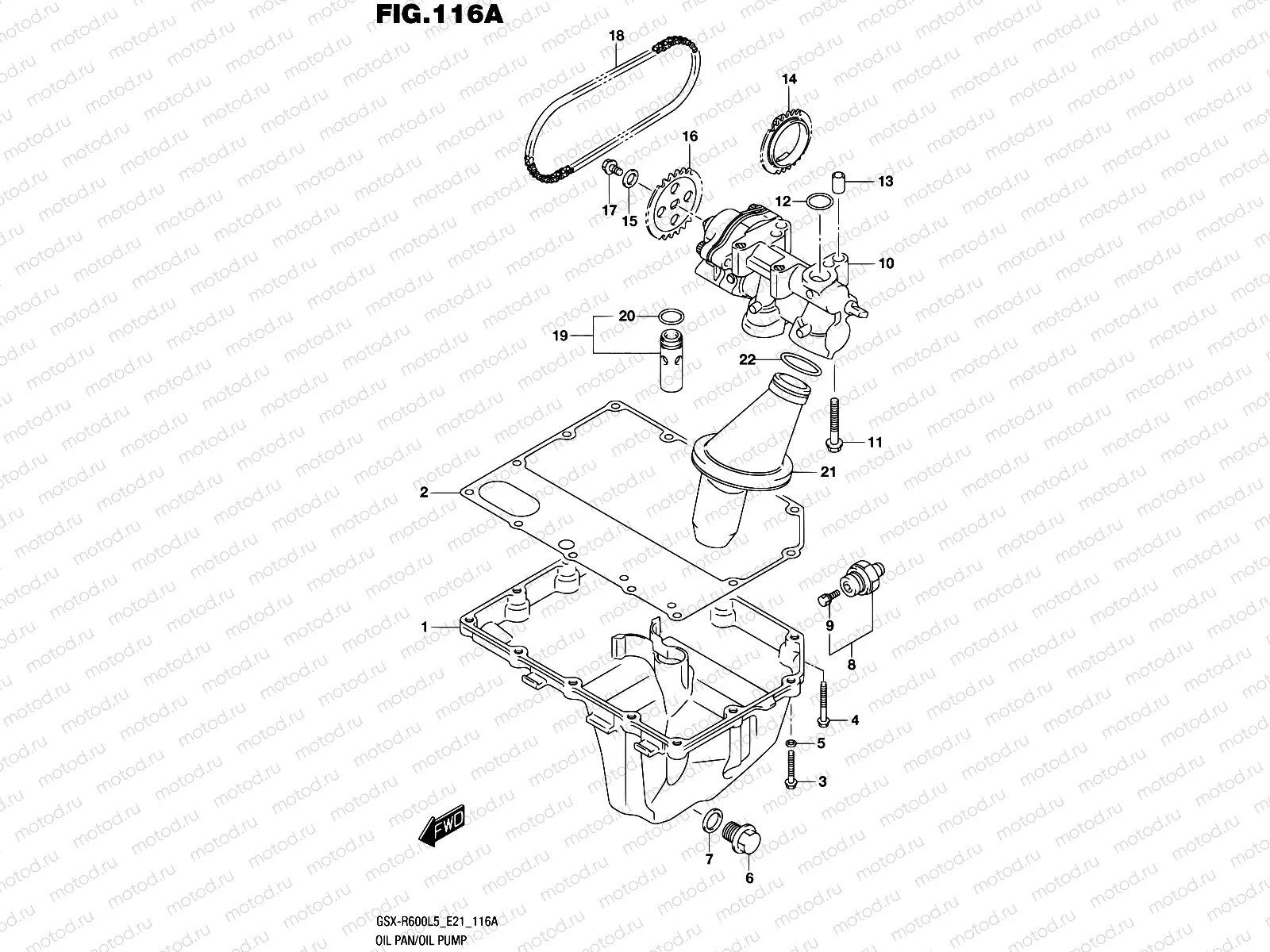116A - OIL PAN/OIL PUMP