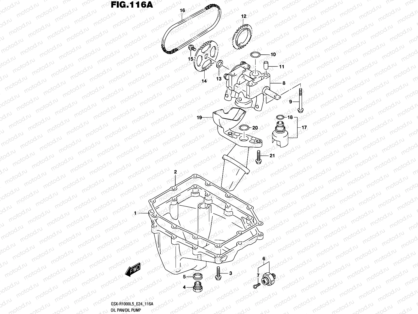 116A - OIL PAN/OIL PUMP