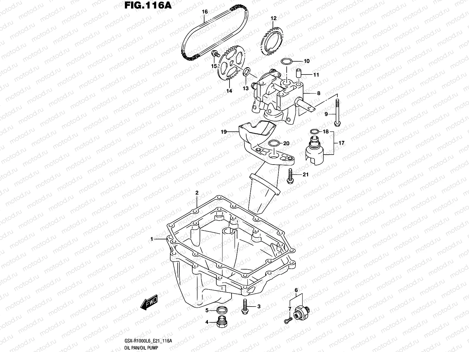116A - OIL PAN/OIL PUMP