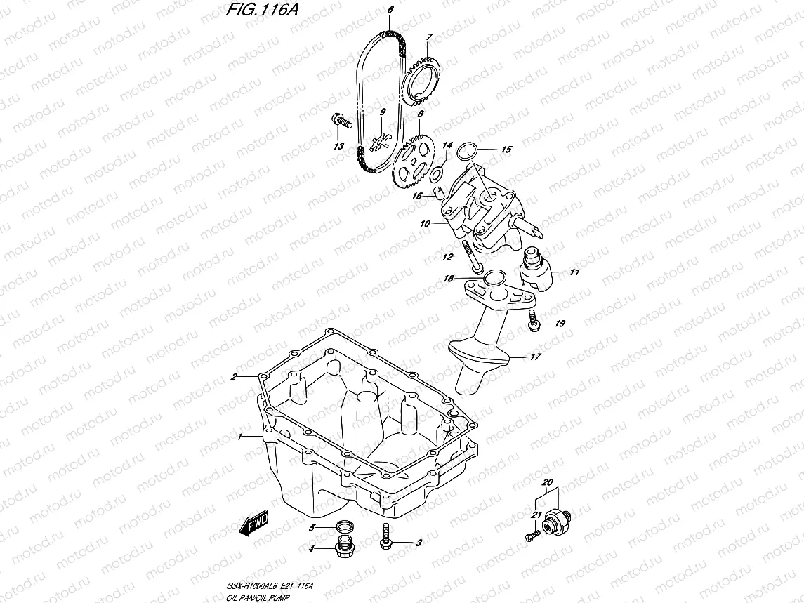 116A - OIL PAN/OIL PUMP