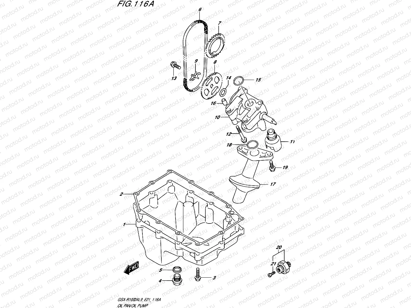 116A - OIL PAN/OIL PUMP