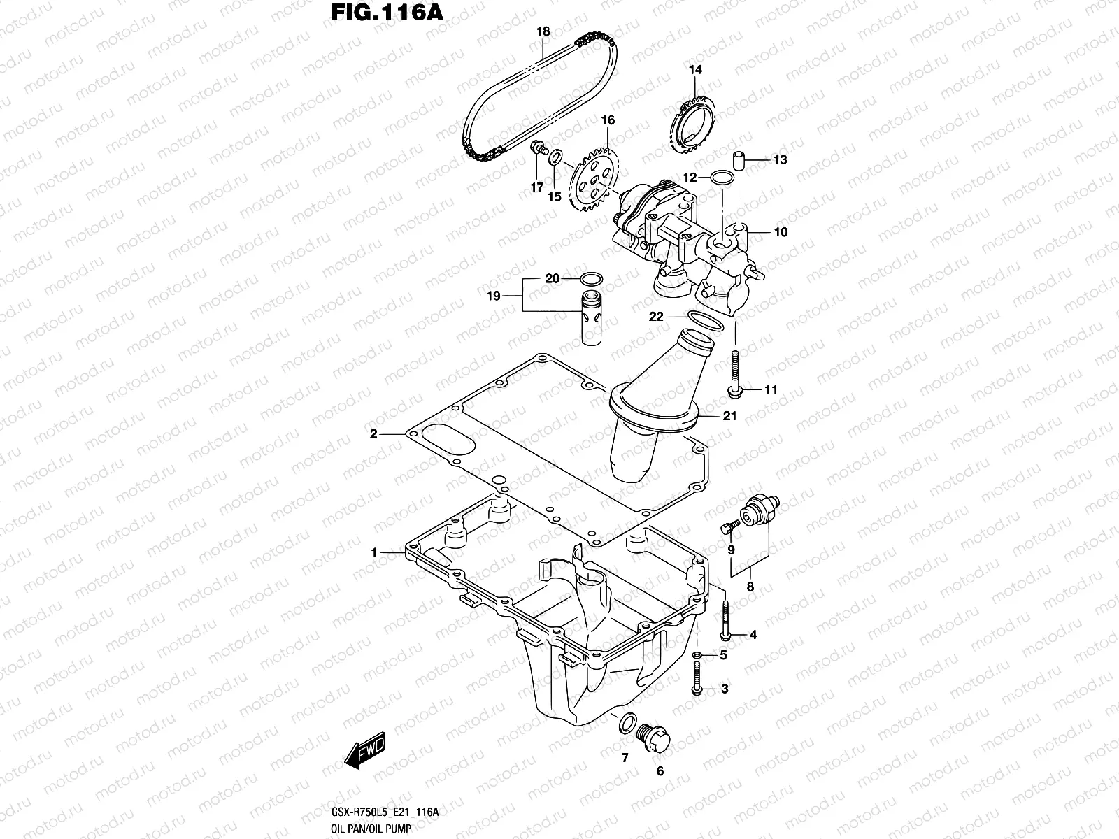 116A - OIL PAN/OIL PUMP