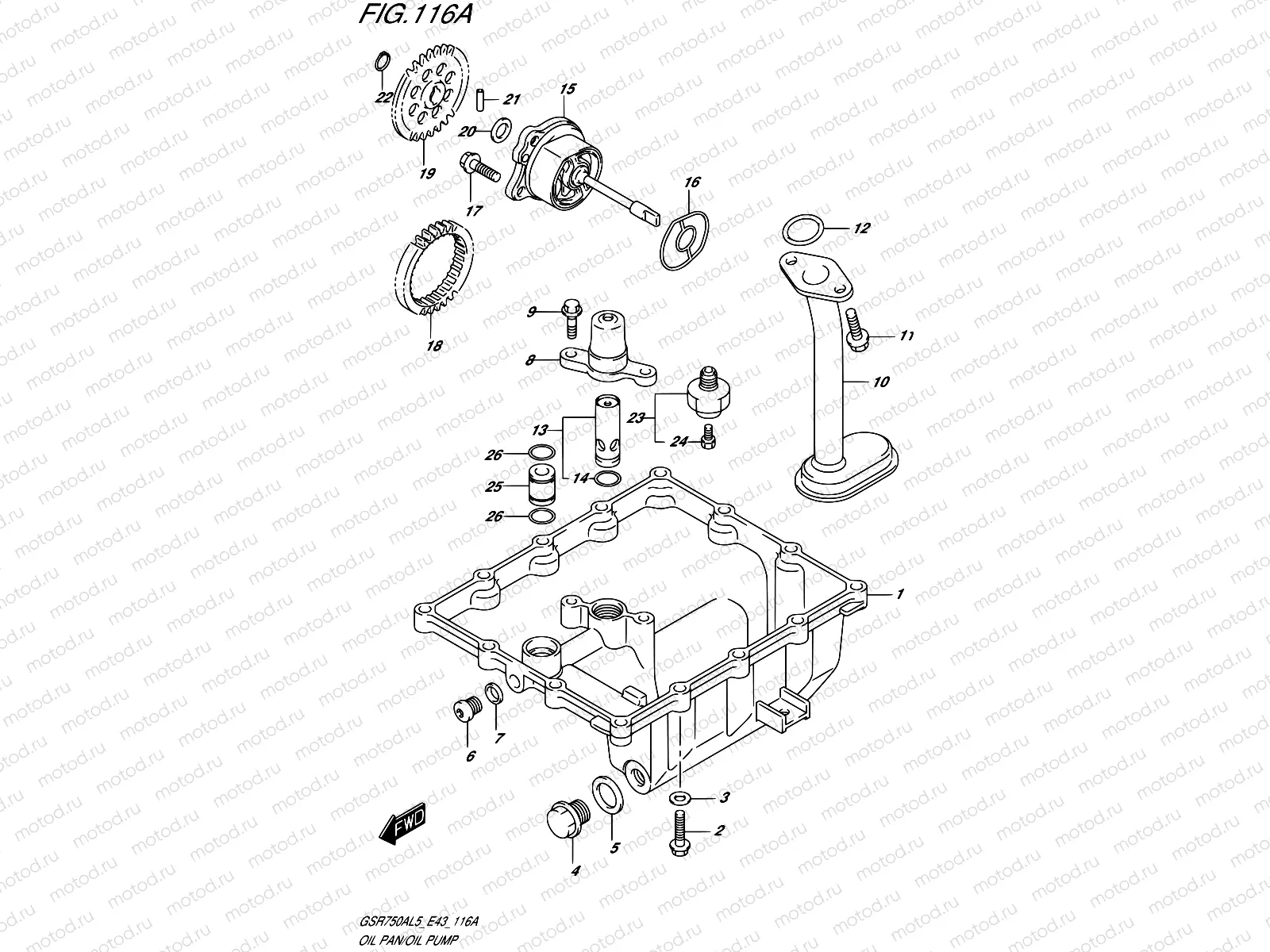 116A - OIL PAN/OIL PUMP