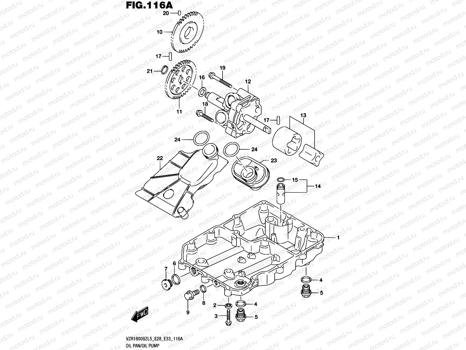 116A - OIL PAN/OIL PUMP