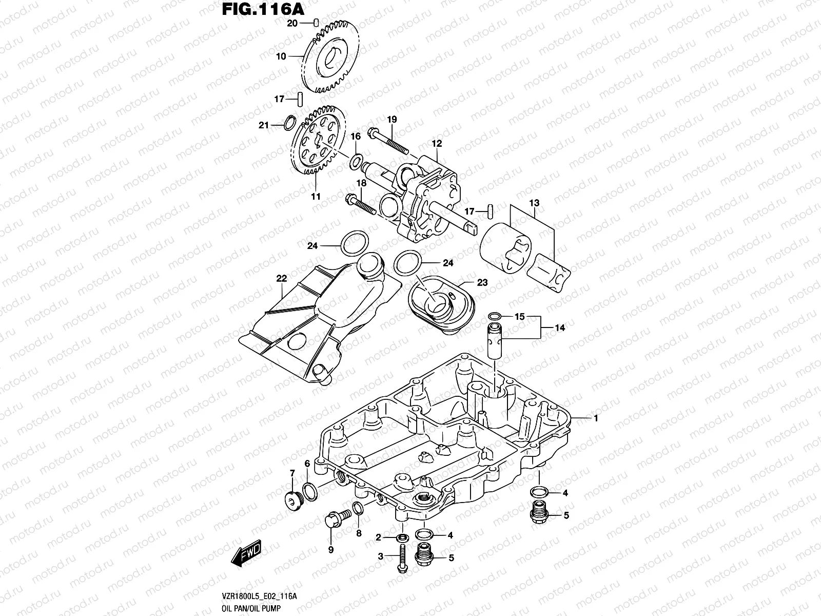 116A - OIL PAN/OIL PUMP