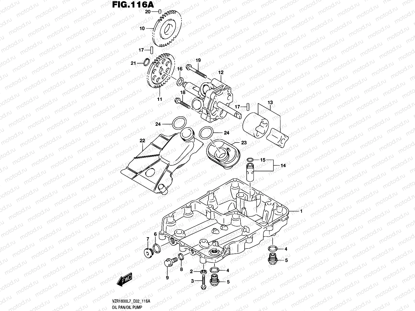 116A - OIL PAN/OIL PUMP