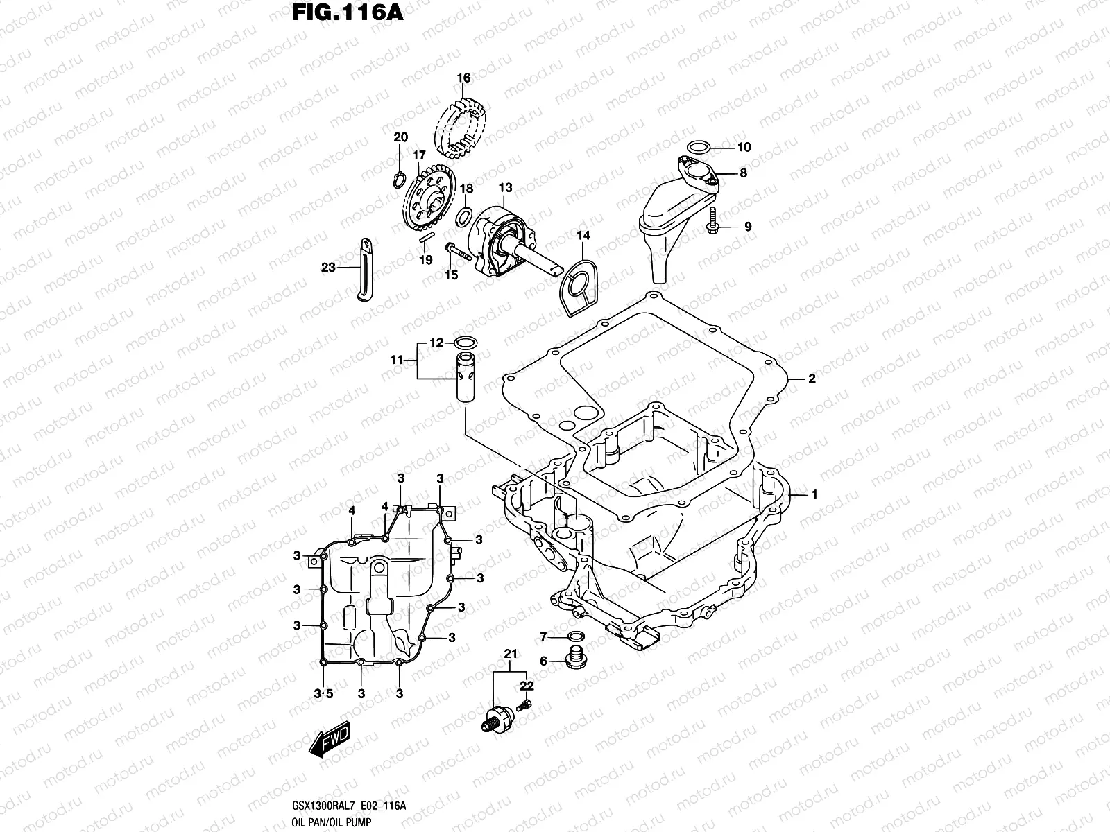 116A - OIL PAN/OIL PUMP