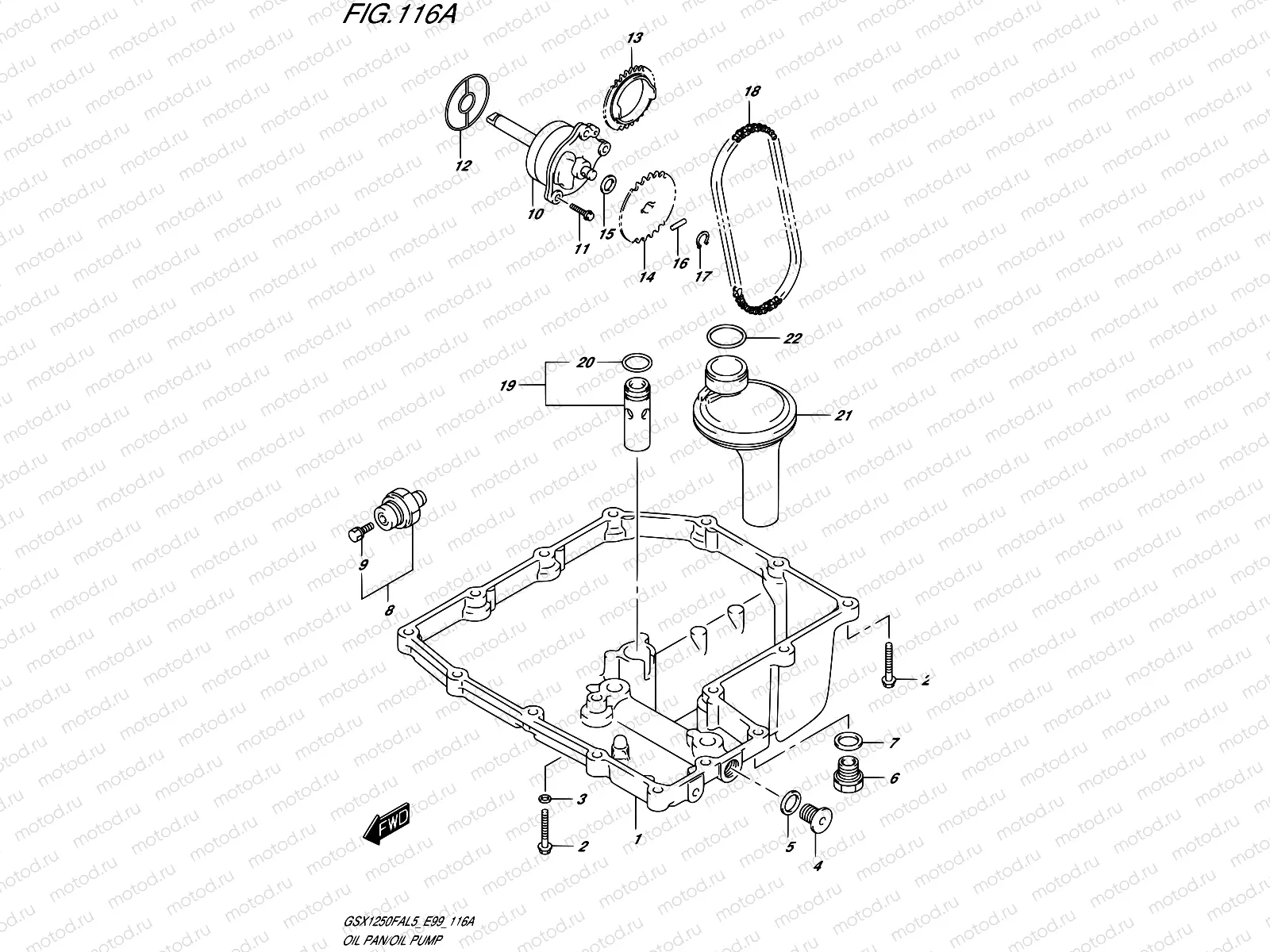 116A - OIL PAN/OIL PUMP