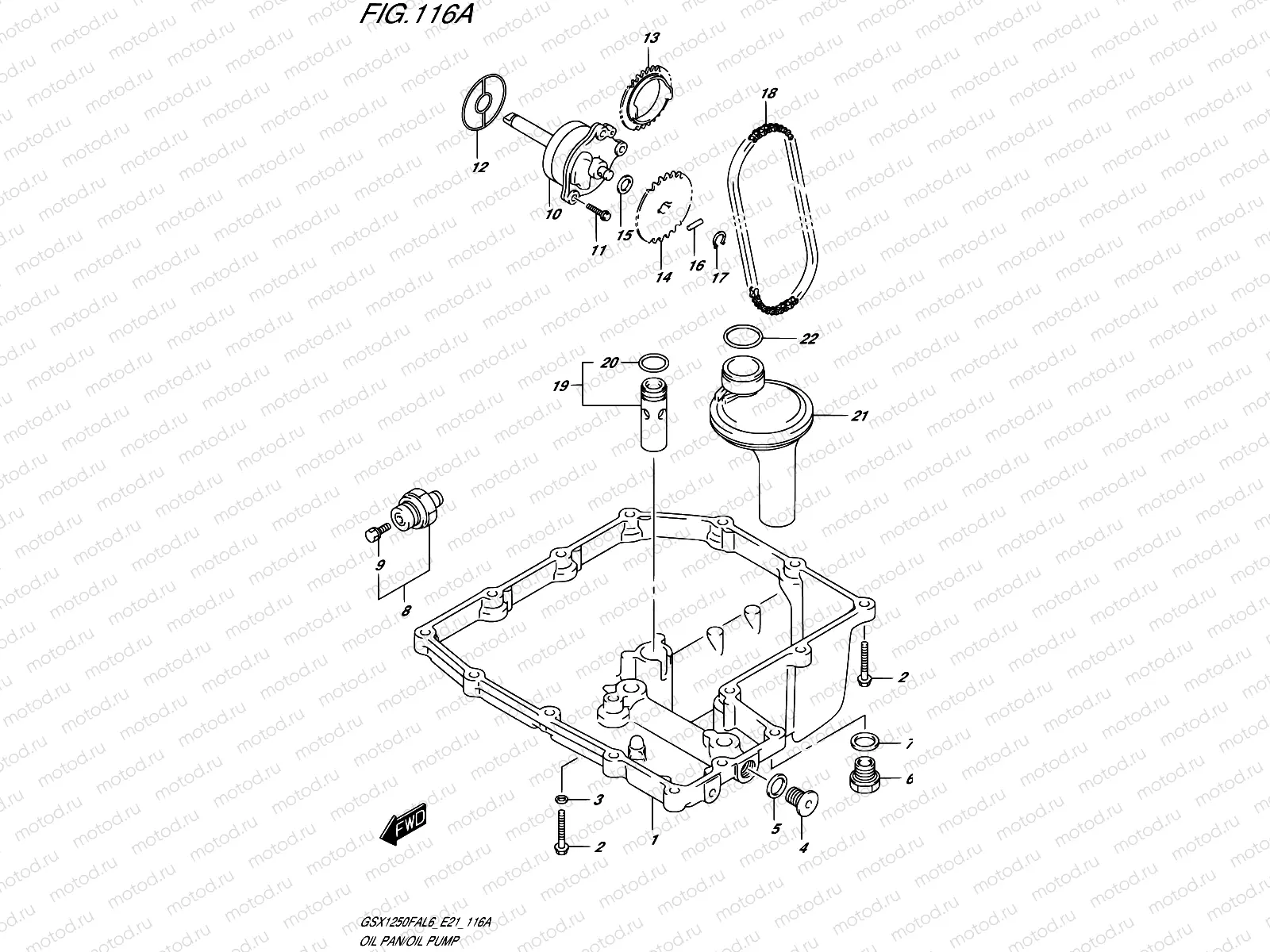 116A - OIL PAN/OIL PUMP