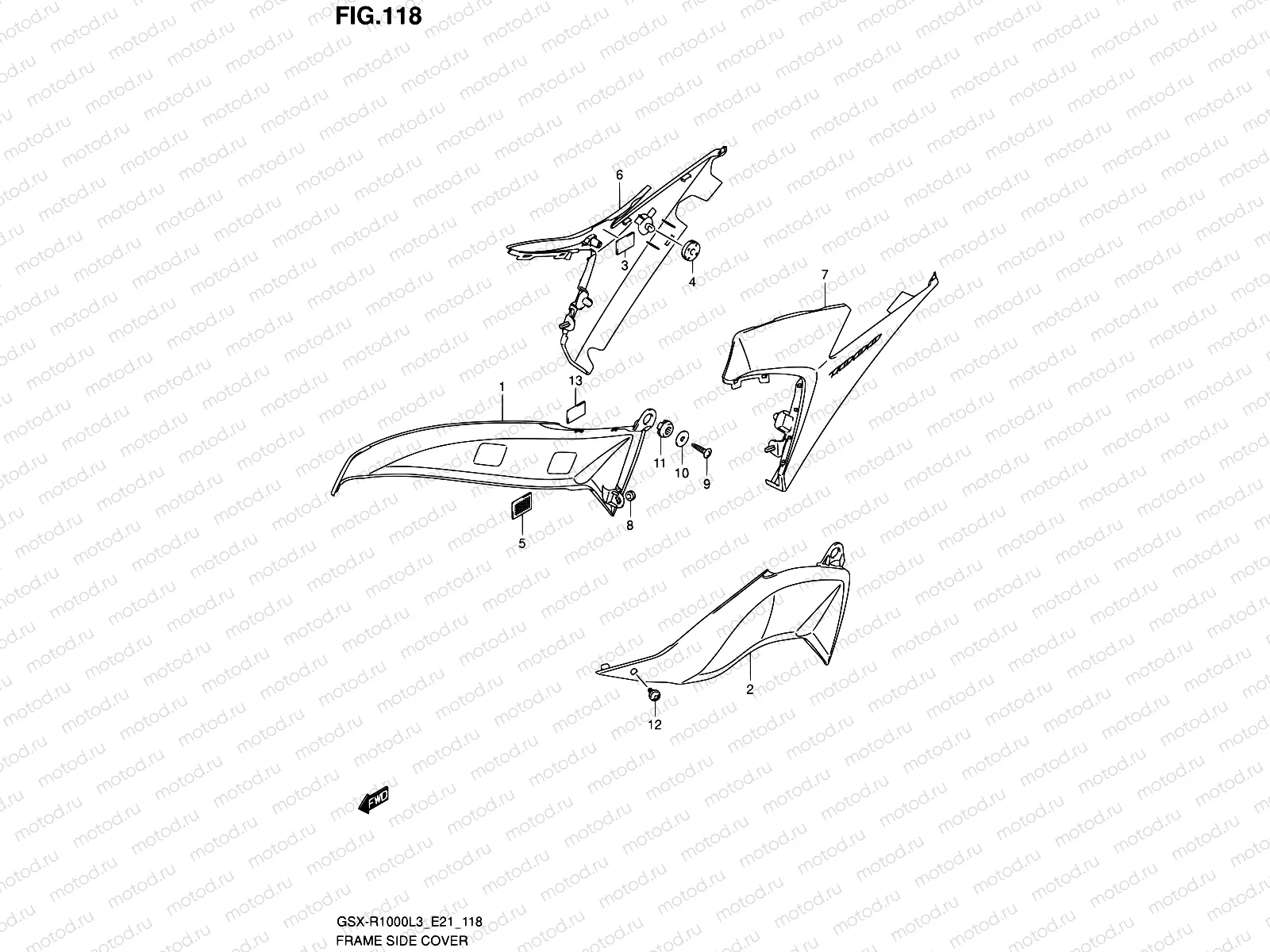 118 - FRAME SIDE COVER