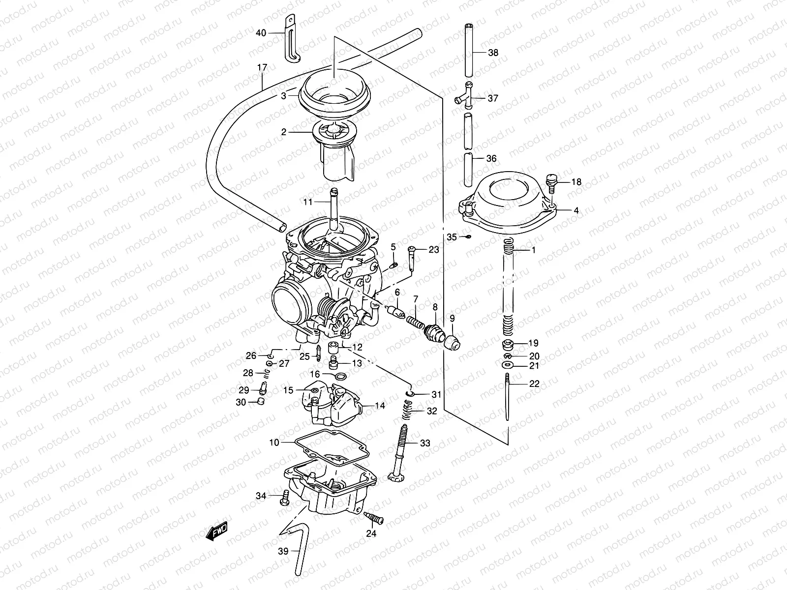 11A - CARBURETOR (E18)