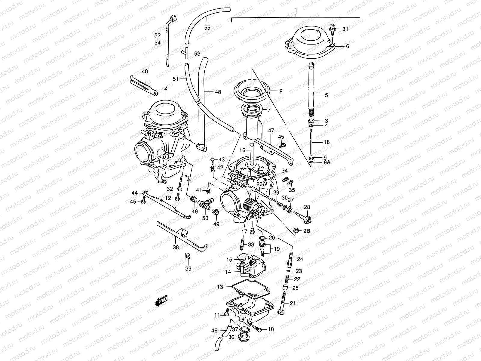 11A - CARBURETOR (MODEL P/R/S/T)
